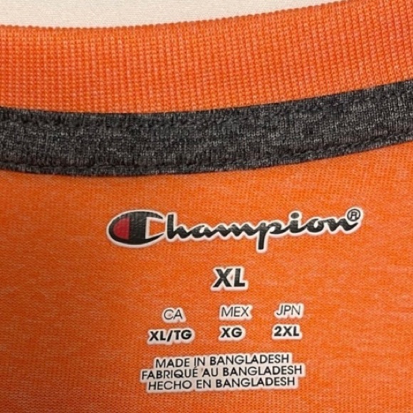 Washed- Never Worn Champion Tennessee Volunteers shirt size XL - Picture 5 of 6